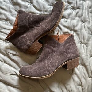 Suede Ankle Boots
